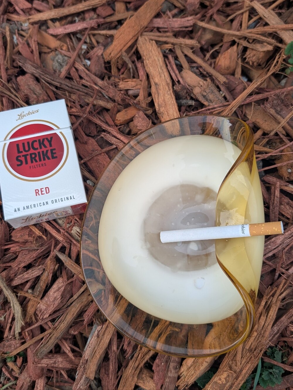 French Cafe Vintage 60s/70 French Cafe Ashtray